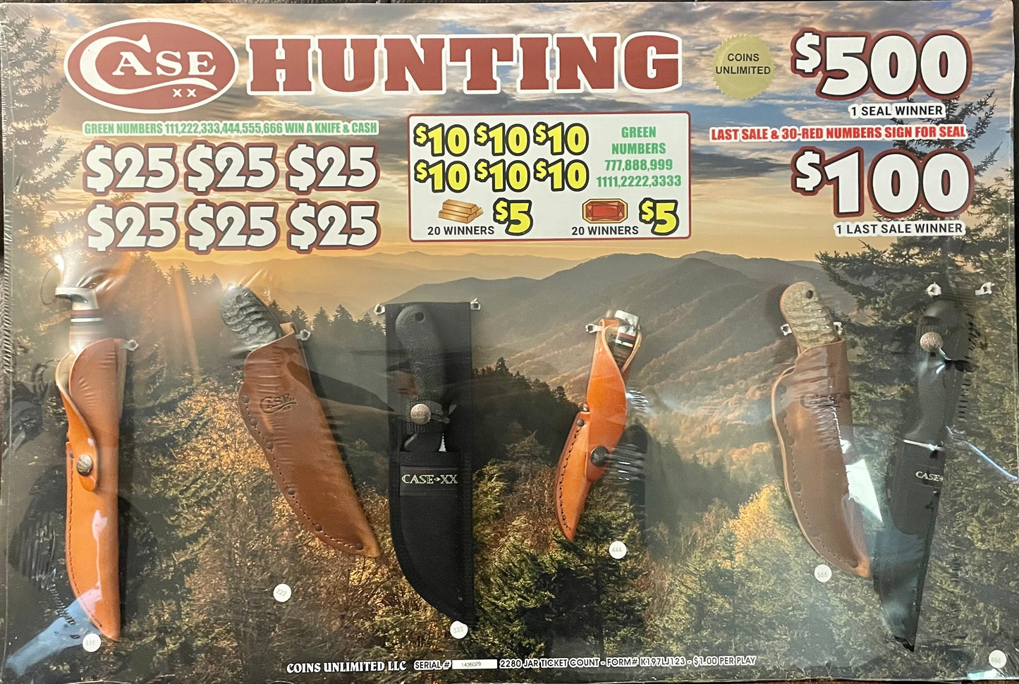 Case Hunting Knife Board