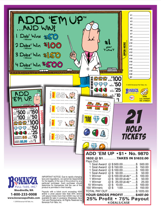 Add 'Em Up...And Win!