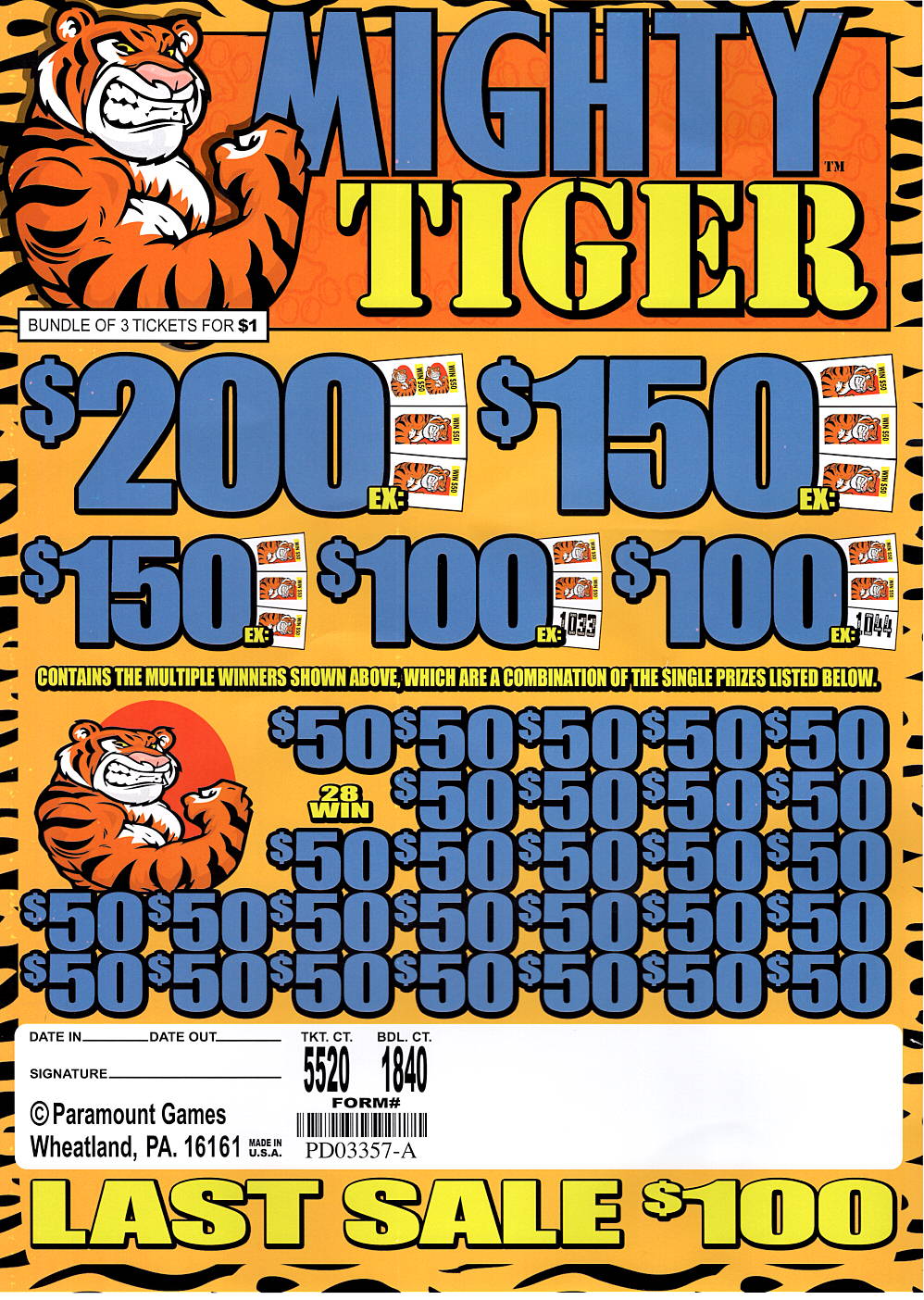 Mighty Tiger