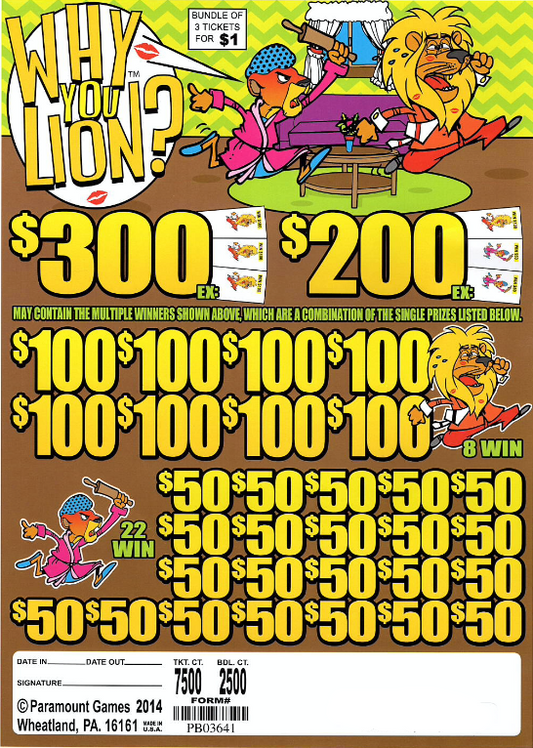Why You Lion? 7500