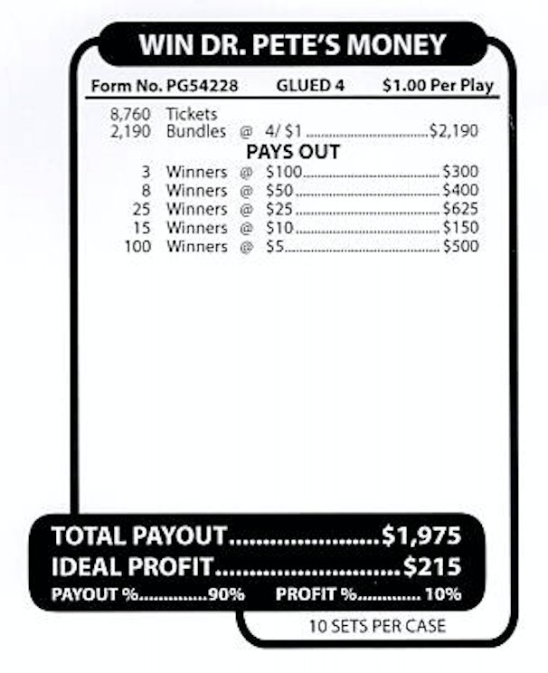 Win Dr. Pete's Money