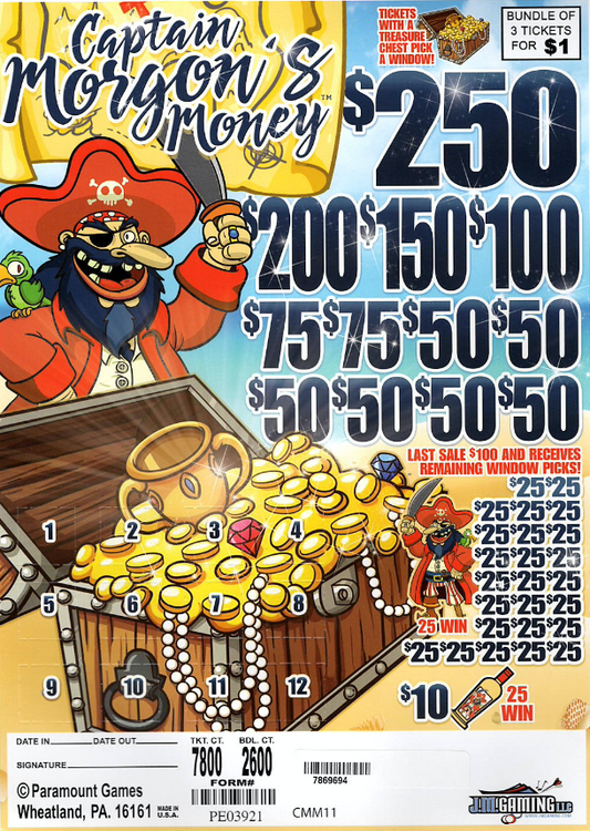 Captain Morgon's Money