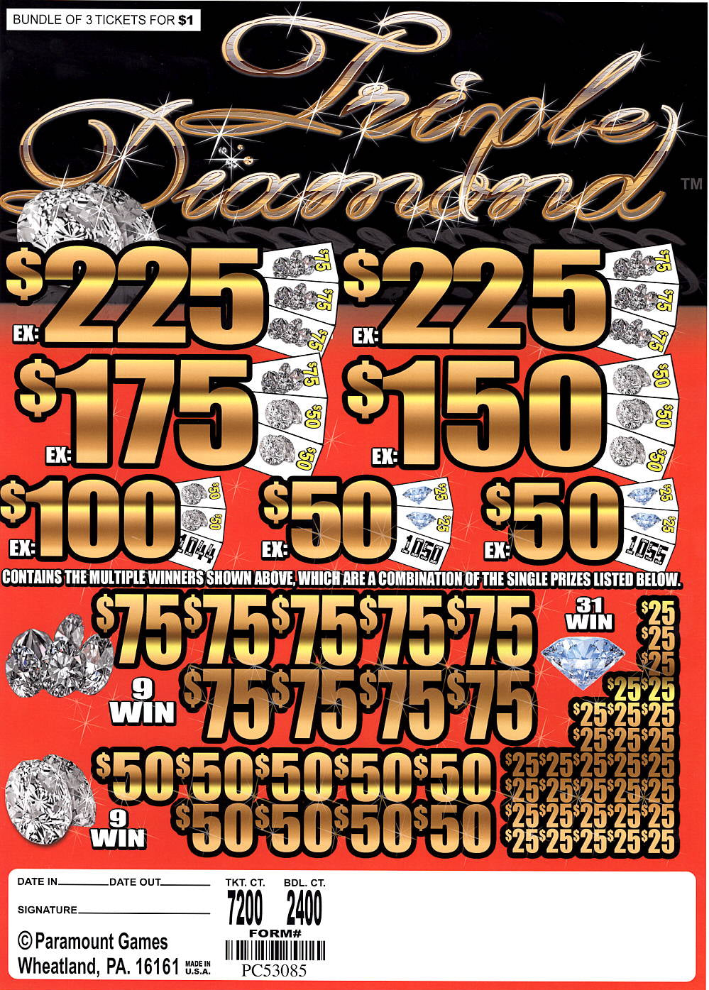 Triple Diamond