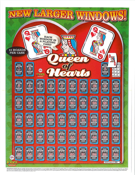 Queen of Hearts Board