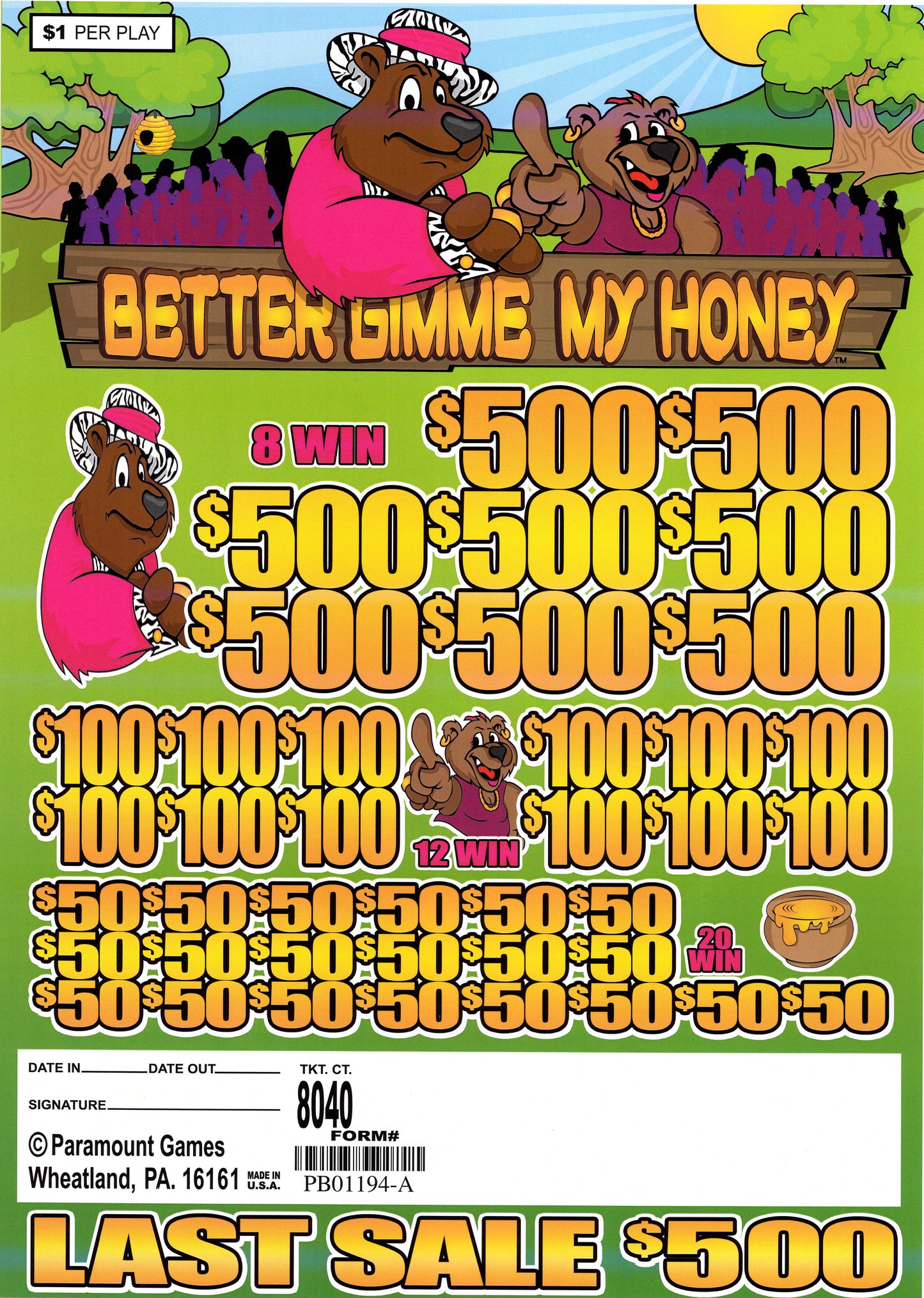 Better Give Me My Honey