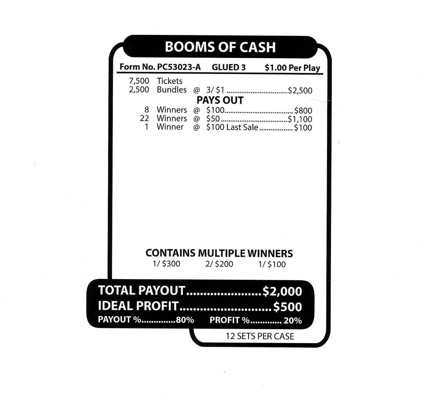 Booms of Cash