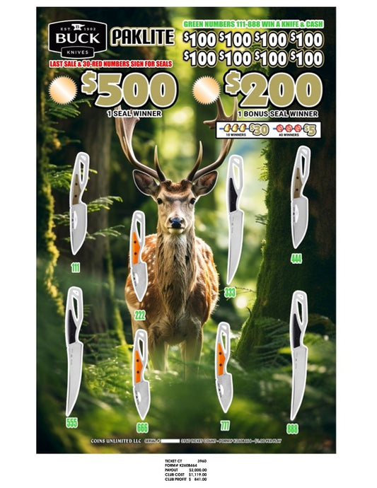 Buck PakLite Hunting Knives