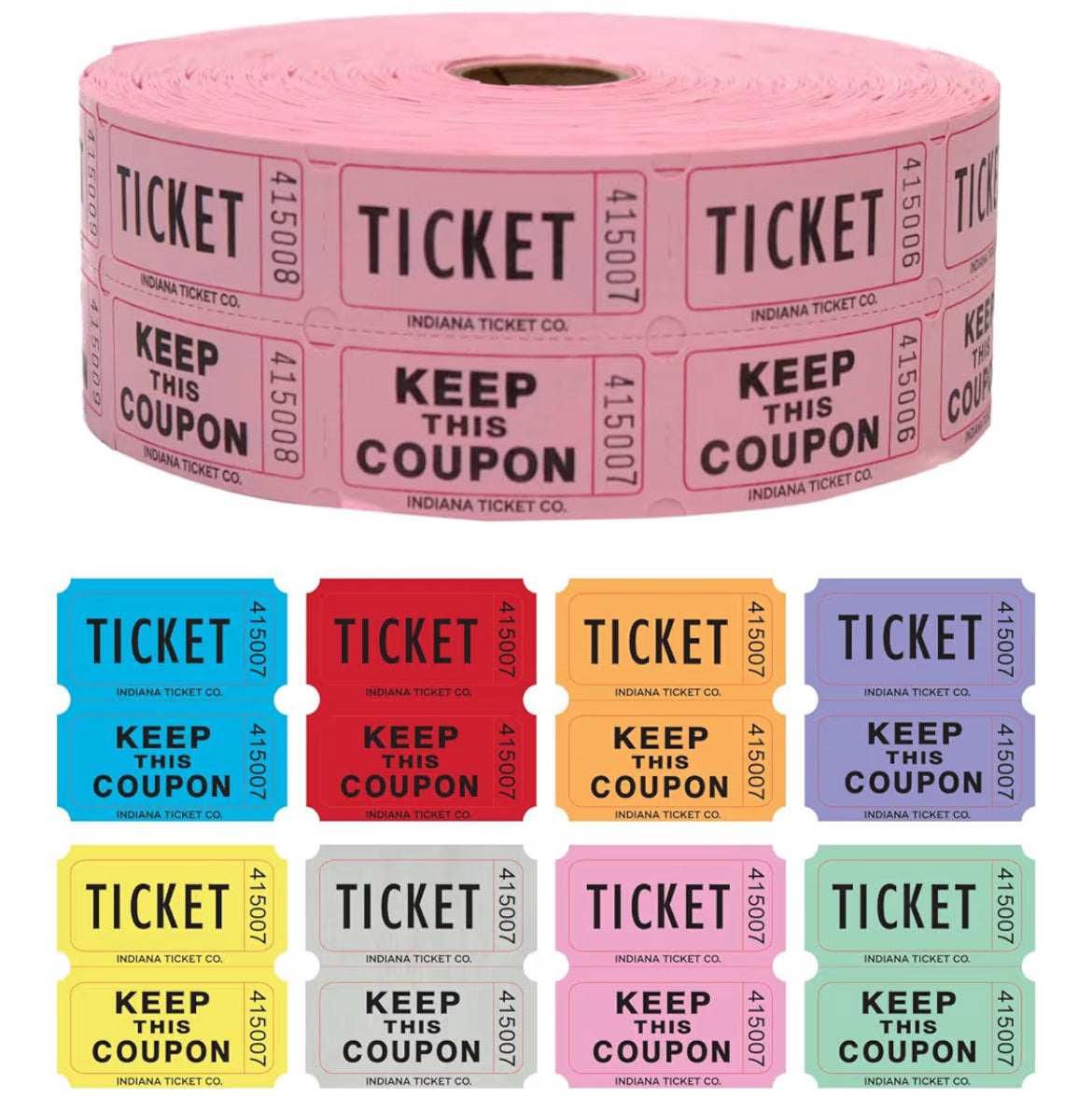 Double Roll Tickets