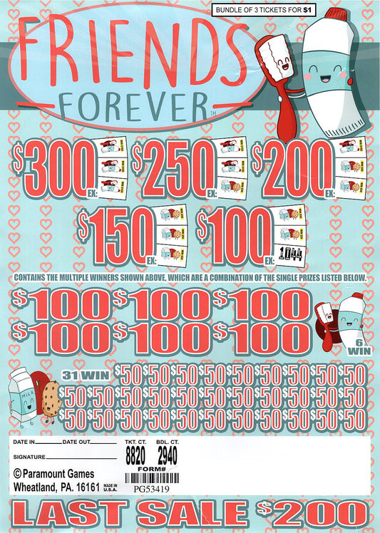 Friends Forever Last Sale $200
