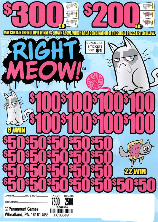 Right Meow!