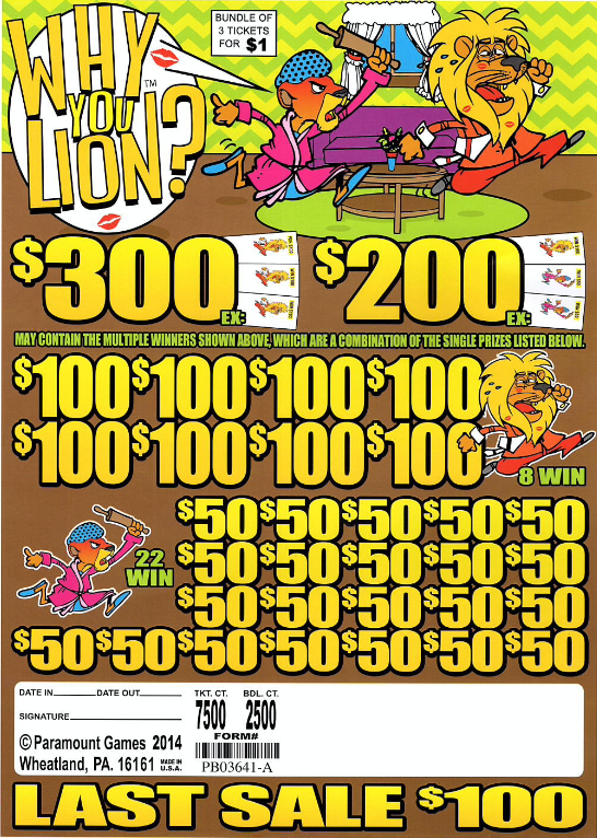 Why You Lion? 7500