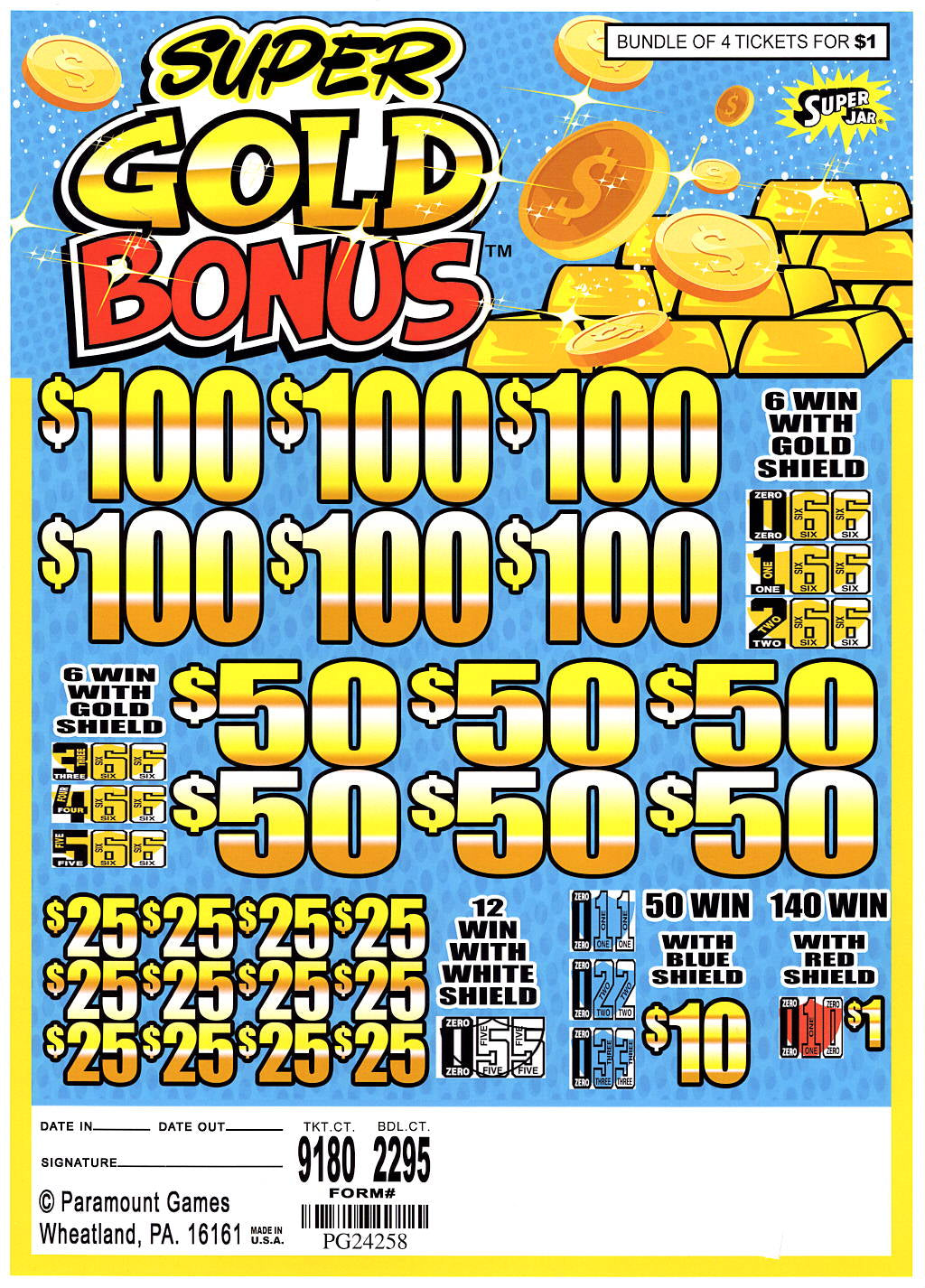 Super Gold Bonus