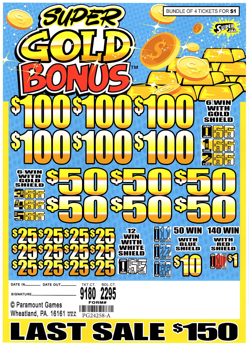 Super Gold Bonus
