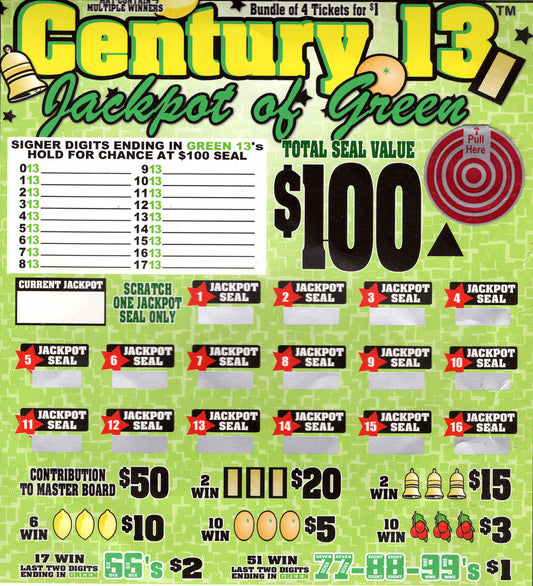 Century 13 Jackpot of Green