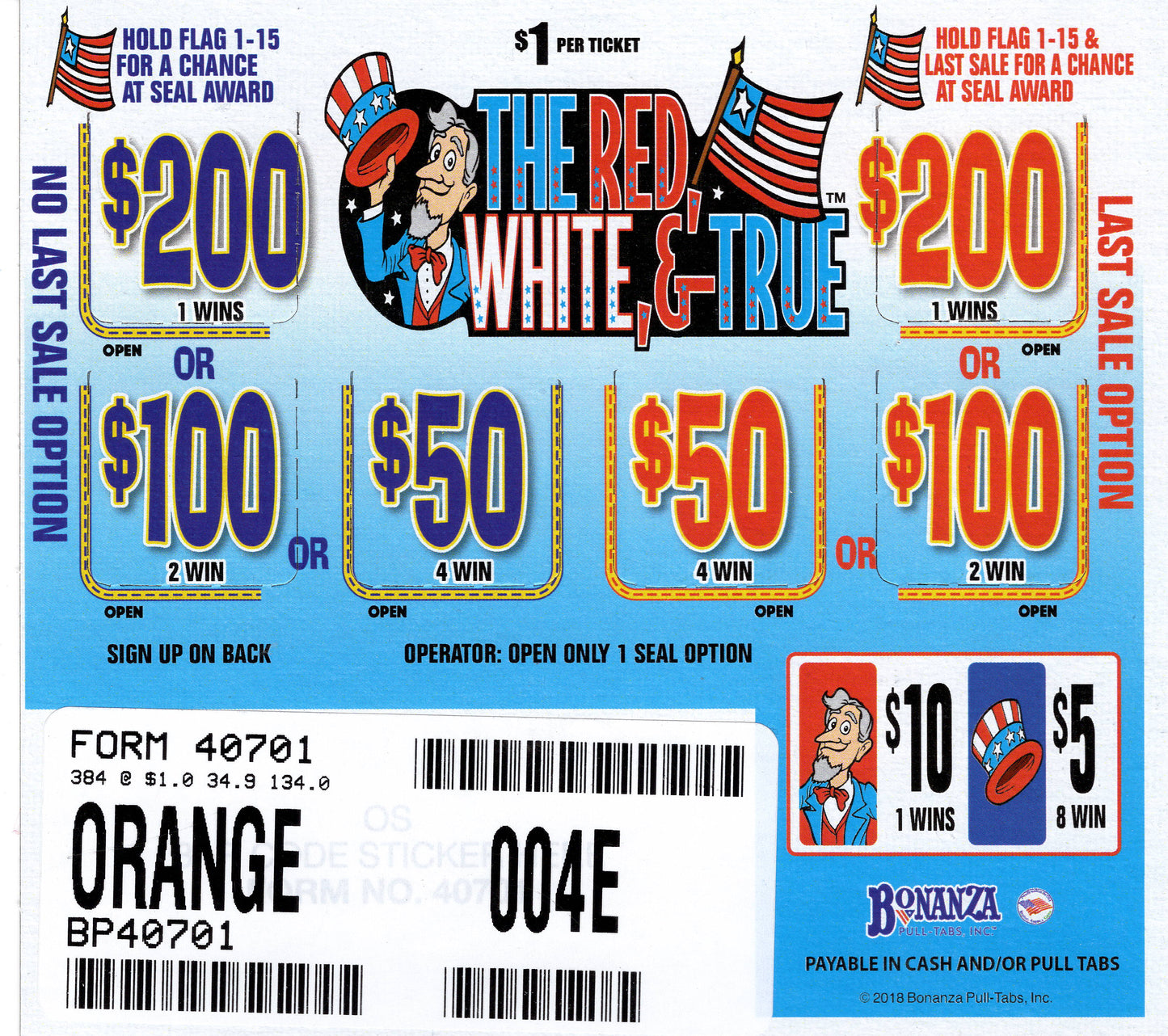 The Red, White & True